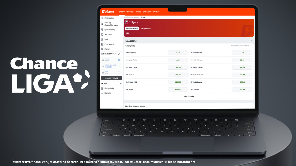 Sázení na první fotbalovou ligu