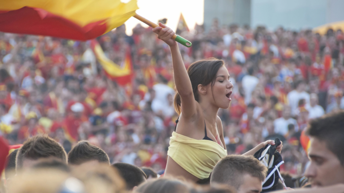 Fanoušci Španělska