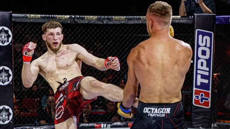 VIDEO: Na to se nedívalo dobře! Obrovský český talent schytal při debutu v KSW tvrdé KO