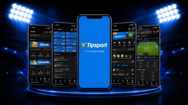 Tipsport mobilní aplikace (2026): Návod na stažení a instalaci, přehled funkcí